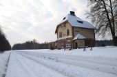 06.02.2010 - Gronów - staniční budova © Jan Guzik