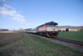 6.4.2010 - úsek Mladějovice - Babice u Šternberka (u Krákořic): 749.248, Os13716 © Radek Hořínek