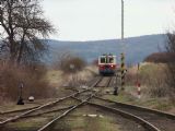 Vjezd MV do úvraťové výhybny Liteň, 5.4.2010, © Jan Kubeš