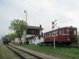 04.05.2010 - Pardubice-Rosice n.L.: Museum s nízkostěnným nákladním vozem Np 3-32601 a pomníkovým M 131.1116 © PhDr. Zbyněk Zlinský