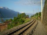 01.06.2010 – Ebligen: malá zastávka Ebligen sa nachádza na trati Meiringen-Interlaken Ost. Spoločnosti zb Zentralbahn © Ivan Schuller