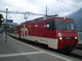 01.06.2010 – Brienz: vlakový rušeň IR 2236, ktorý dorazil z Luzernu © Ivan Schuller