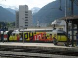 03.06.2010 – Brig: IR 1418 a reklama na rušni SBB je vo Švajčiarsku bežná vec © Ivan Schuller