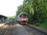 02.07.2010 - Velké Hamry: 854.031-2 přijíždí v čele 47 minut opožděného R 1146 Praha-Vršovice - Tanvald © PhDr. Zbyněk Zlinský