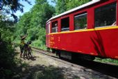 Rozlúčka . Vrbovce zastávka. 4. 7. 2010 © Ivan Wlachovský