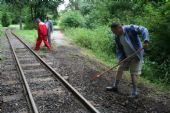 Alfi kmital tak rýchlo, že ani fotoaparát ho nestačil ostro zachytiť; 7.8.2010 © Mário Katrinec