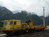 30.07.2010 – Werfen: odstavený drobný vozík spoločnosti ÖBB v stanici Werfen © Ivan Schuller