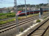 03.08.2010 – Napoli: prichádzajúca súprava vlaku Eurostar do Napoli C.E. © Ivan Schuller