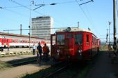 Pred odchodom do Dobšinej, žst. Košice, 10.7. 2010, ©Ing. Igor Molnár