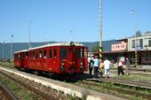 Počas krátkeho pobytu v stanici, žst. Rožňava, 10.7. 2010, ©Ing. Igor Molnár