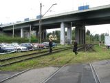 28.08.2010 - Chabówka: železniční policisté mají na chvíli odmakáno © PhDr. Zbyněk Zlinský