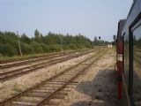 Zhlaví obou rozchodů na nádraží v Gulbene. 17.8.2010 © Jan Přikryl