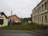 Tramvajová trať v Daugavpilsu u nádraží. 19.8.2010 © Jan Přikryl