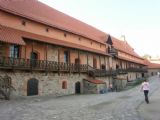 Trakai: zástavba na nádvoří hradu. 20.8.2010 © Jiří Mazal