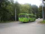 Kaunas: trolejbus typu 14 Tr ev.číslo 321 opouští konečnou Vaidoto. 21.8.2010 © Jan Přikryl