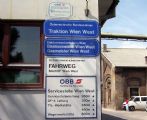 01.05.2004 - ÖBB Traktion Wien West: tabule u vchodu © PhDr. Zbyněk Zlinský