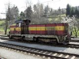 07.04.2007 - Zábřeh: 731.027-9 v kolejišti (z okna R 624 ''Vsacan'') © PhDr. Zbyněk Zlinský