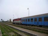 Mimoriadny express odchádza z Bánoviec nad Bebravou, 17.10.2010, © Juraj Hrčka