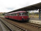 24.10.2010 - Zittau: dvojice VT 58 + VT 52 přijíždí jako vlak DPN 83082 Seifhennersdorf - Zittau © PhDr. Zbyněk Zlinský