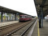 24.10.2010 - Zittau: dvojice VT 52 + VT 58 jako vlak DPN 8308 Zittau - Seifhennersdorf a zírající Karel © PhDr. Zbyněk Zlinský