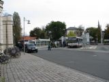 24.10.2010 - Zittau: ruch před nádražím ve znamení cyklistiky © PhDr. Zbyněk Zlinský