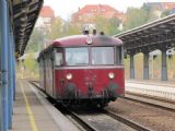 24.10.2010 - Zittau: dvojice VT 58 + VT 52 přijíždí jako vlak DPN 83084 Seifhennersdorf - Zittau © Karel Furiš