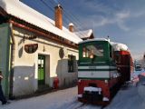 Hugo sa vrátil z postrku parného vlaku, 4. 12. 2010, © Radovan Plevko