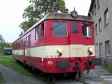 11.10.2003 - Šumperk: 831.110-2 v depu při oslavách 130 let trati Šternberk - Dolní Lipka © PhDr. Zbyněk Zlinský