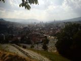 Pohled na Sarajevo z nejmenované tvrze nad centrem města. 28.8.2010 © Rastislav Štangl