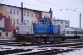 02.01.2011 - Olomouc hl.n.: 714.015 v najbrtím kabátku © Radek Hořínek