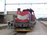 30.08.2003 - Týniště nad Orlicí: 714.206-0 v čele Os 5103 Meziměstí - Letohrad © PhDr. Zbyněk Zlinský