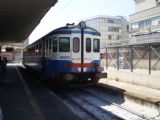 Motorák řady ALn 773.012 MCNE po příjezdu z Piedimonte do stanice Napoli Centrale. 8.7.2010 © Jan Přikryl