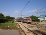 Jednotka řady ETR 400 opouští Licolu směrem na Montesanto. 8.7.2010 © Jan Přikryl