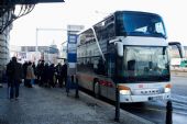 15.1.2011 - Praha hl.n.: Expressbus, Bus 1054 - linka do Norimberka