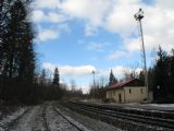 12.02.2011 - Kunčice p.O.: kolejiště k frenštátskému zhlaví se skladištěm © PhDr. Zbyněk Zlinský