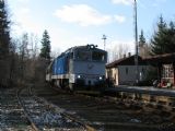 12.02.2011 - Kunčice p.O.: 754.068-5 přiváží Os 3125 Frenštát p.R. - Ostrava hl.n. © PhDr. Zbyněk Zlinský