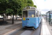 20.08.2010 – Stockholm: tramvaj z Göteborgu, historická linka 7B © Lukáš Uhlíř