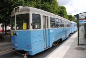 20.08.2010 – Stockholm: tramvaj z Göteborgu, historická linka 7B © Lukáš Uhlíř