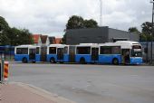 24.08.2010 – Göteborg: dvoukloubový autobus na „metrolinkách“ © Lukáš Uhlíř