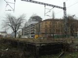 17.02.2011 - Praha Masarykovo n.: kontrast bývalého a budoucího podél ulice Na Florenci © PhDr. Zbyněk Zlinský