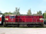 20.09.2003 - Rychnov nad Kněžnou: lokomotiva 742.220-7 jako ''výstavní exponát'' © PhDr. Zbyněk Zlinský