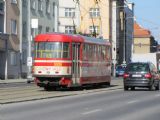 02.03.2011 - Praha-Žižkov: cvičný vůz č. 5526 projíždí kolem Nákladového nádraží © Karel Furiš