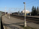 02.03.2011 - Poříčany: odkloněný vlak stanicí projíždí (foto z R 857) © PhDr. Zbyněk Zlinský