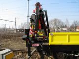 15.03.2011 - Jihlava: hydraulický nakládací jeřáb FASSI F80A.22 na zádi MUV 74.001 © PhDr. Zbyněk Zlinský