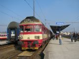 15.03.2011 - Jihlava: 854.012-2 po příjezdu v čele Os 4809/R 982/R 1213 Pardubice hl.n. - Brno hl.n. © PhDr. Zbyněk Zlinský