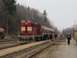 15.03.2011 - Žďárec u Sk.: 742.100-1 na R 1211/990/4817 ''Doubrava'' Pardubice hl.n. - Brno hl.n. a Zbyněk v akci © Karel Furiš