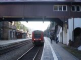 Vystoupili jsme z vlaku RE Erfurt - Würzburg ve stanici Oberhof. © Jan Přikryl, 2.4.2011