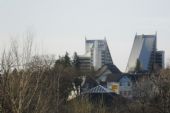 Hotel Panorama, dominanta střediska Oberhof. © Jiří Mazal, 2.4.2011