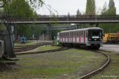 Metro přijíždí z první jízdy s cestujícími, Ostrava, 01.05.2011 © Jakub Sýkora