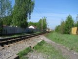 07.05.2011 - Hradec Král.-Sl. Před.: ilegální přechod se stavědlem 1 a stanicí v pozadí © PhDr. Zbyněk Zlinský